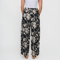 Wide Leg Cargo Pants Hammered Satin Laine Pant