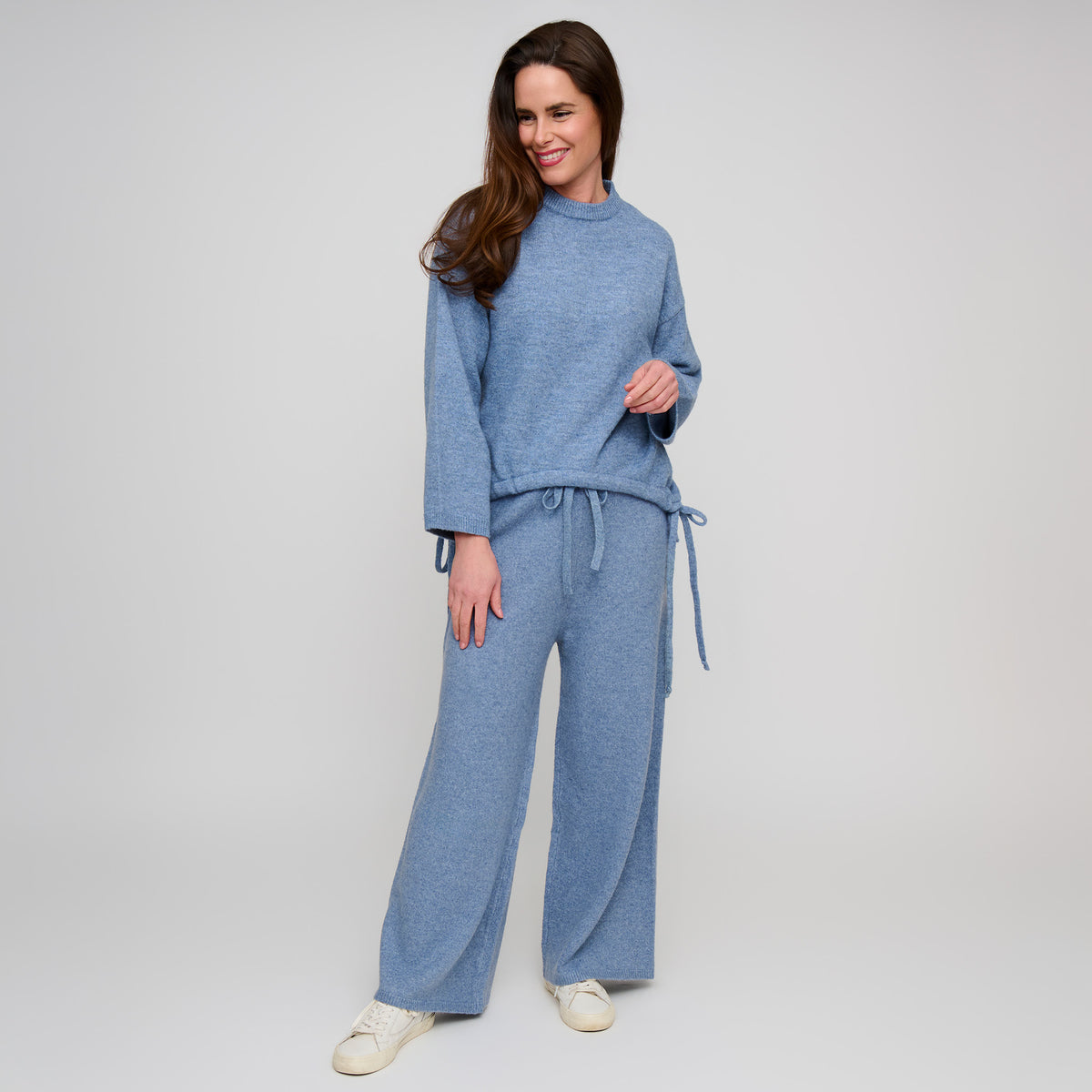Sweater Knit Drawstring Lounge Pants Sloane Pant
