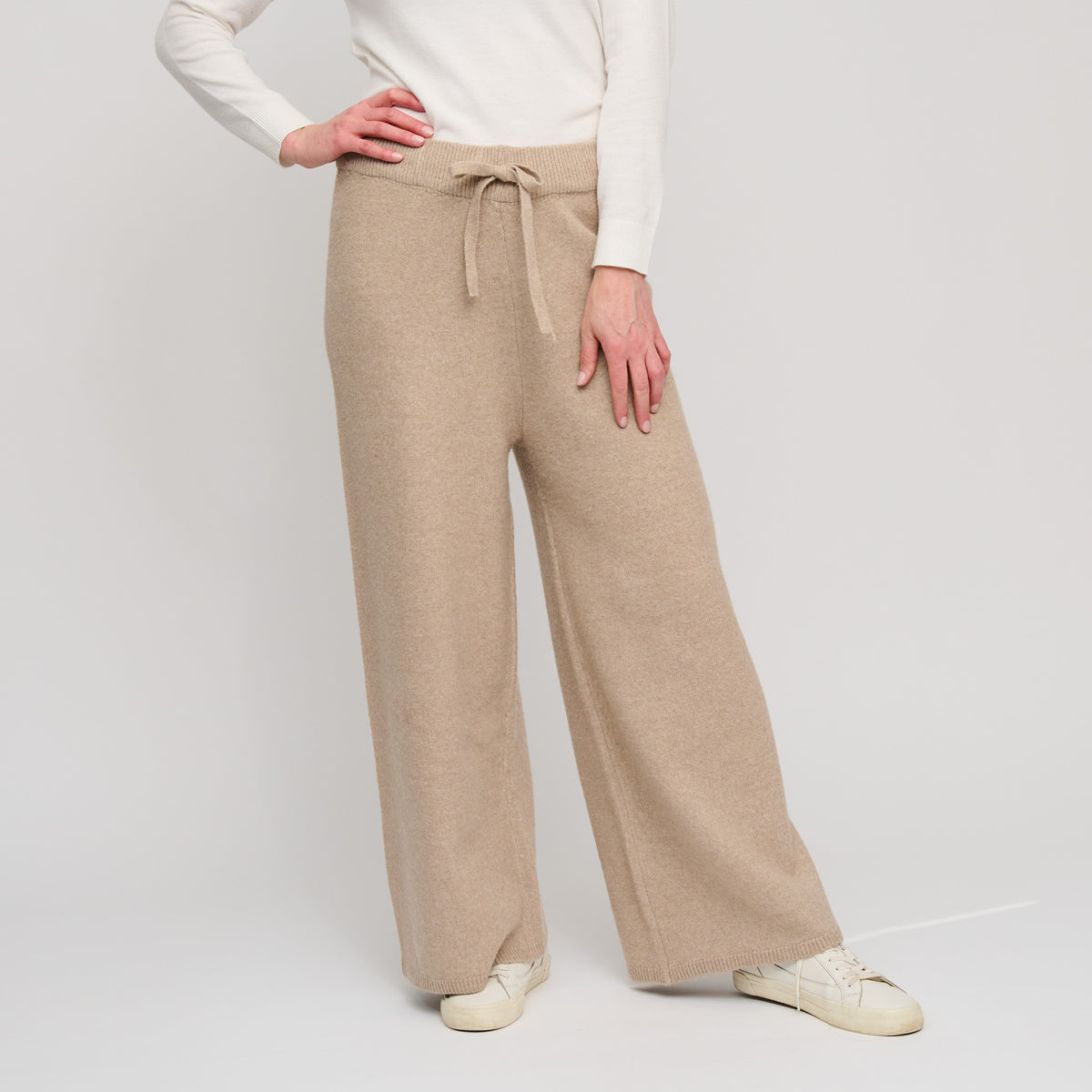 Sweater Knit Drawstring Lounge Pants Sloane Pant