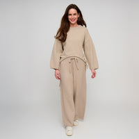 Sweater Knit Drawstring Lounge Pants Sloane Pant