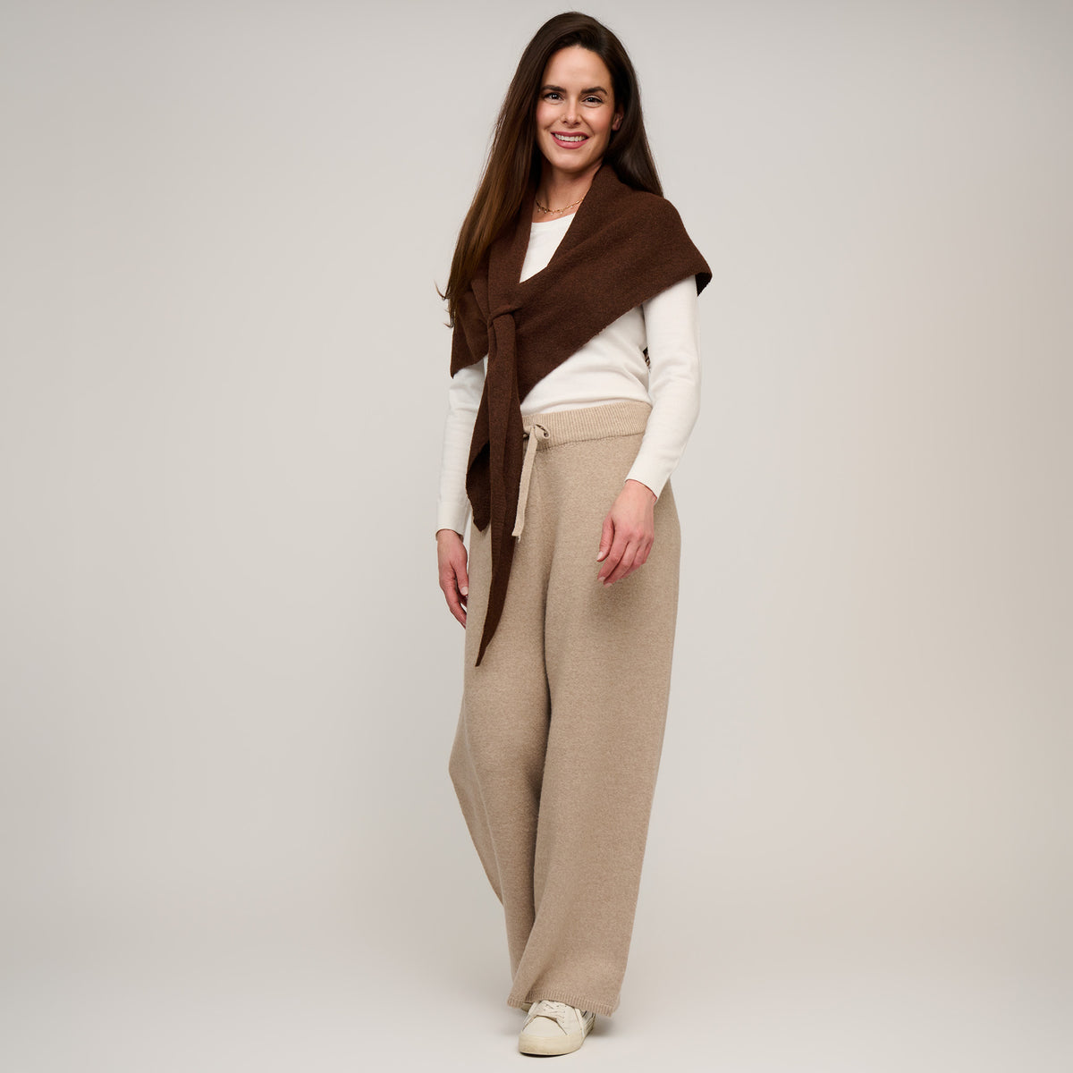 Sweater Knit Drawstring Lounge Pants Sloane Pant