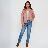 Denim Jacket Button Front Mika Jacket