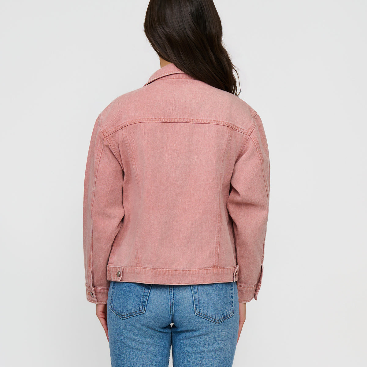 Denim Jacket Button Front Mika Jacket