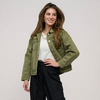 Denim Jacket Button Front Mika Jacket
