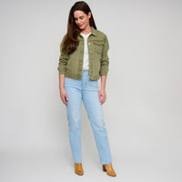 Denim Jacket Button Front Mika Jacket