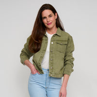 Denim Jacket Button Front Mika Jacket