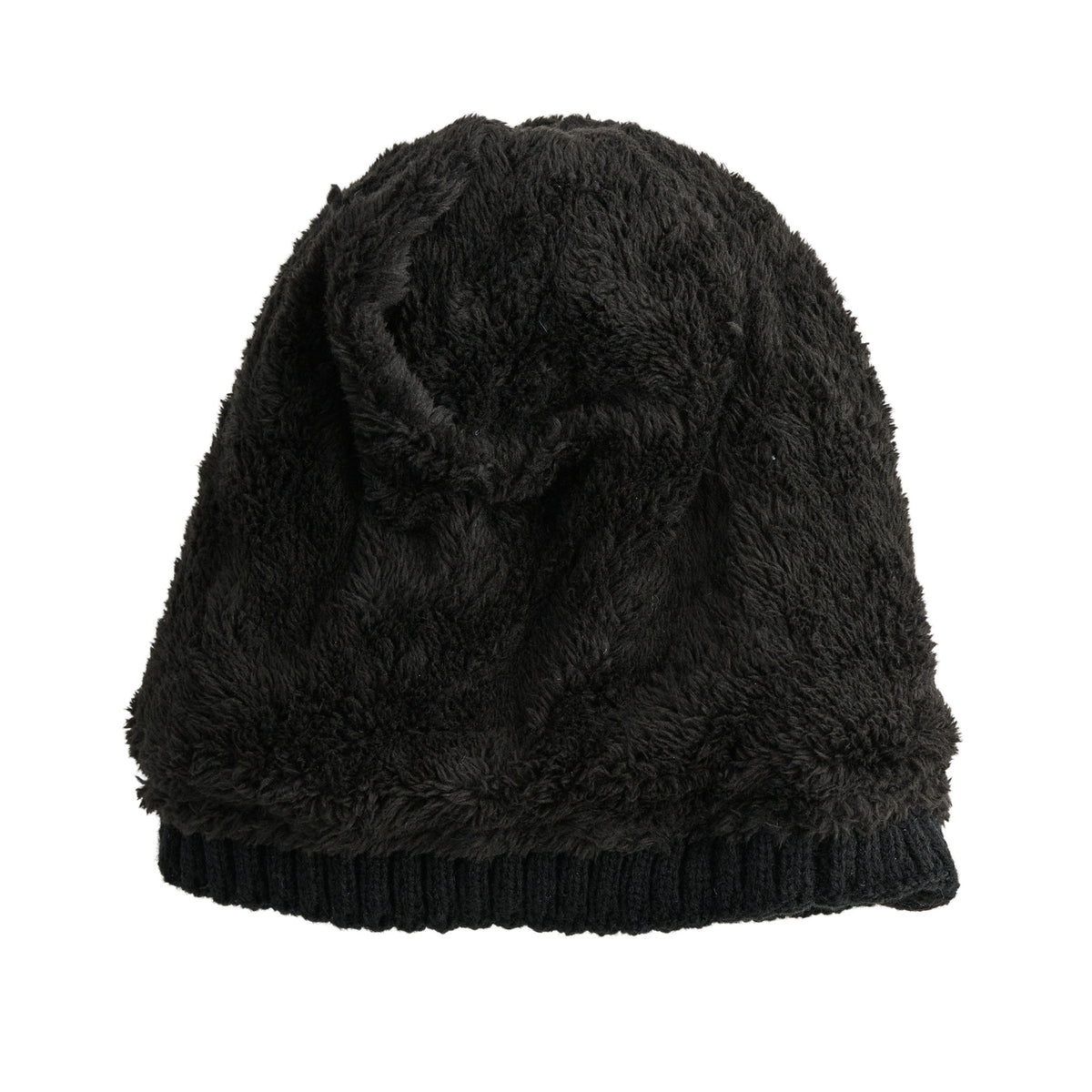 Winter Hat Pom Beanie Metallic Puffer Bianca