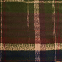 Plaid Scarf Fringe Tartan Brushed Acrylic Callen Wrap