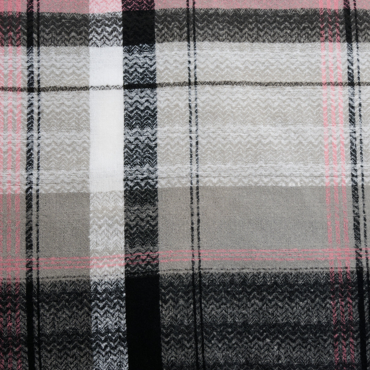 Plaid Scarf Fringe Tartan Brushed Acrylic Callen Wrap