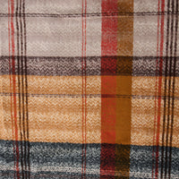 Plaid Scarf Fringe Tartan Brushed Acrylic Callen Wrap