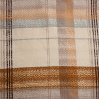 Plaid Scarf Fringe Tartan Brushed Acrylic Callen Wrap