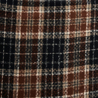 Plaid Scarf Classic Fringe Brushed Acrylic Rory Wrap