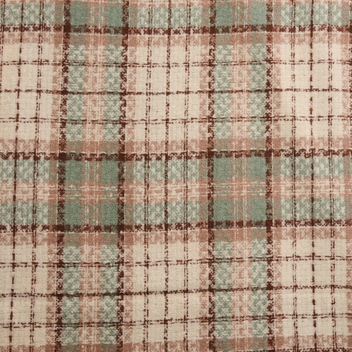 Plaid Scarf Classic Fringe Brushed Acrylic Rory Wrap