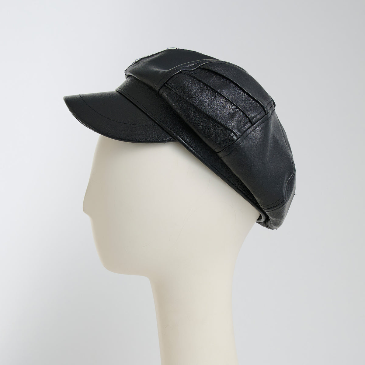 Newsboy Hat Vegan Leather Amelie Cap