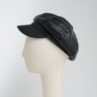 Newsboy Hat Vegan Leather Amelie Cap