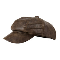 Newsboy Hat Vegan Leather Amelie Cap