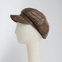 Newsboy Hat Vegan Leather Amelie Cap