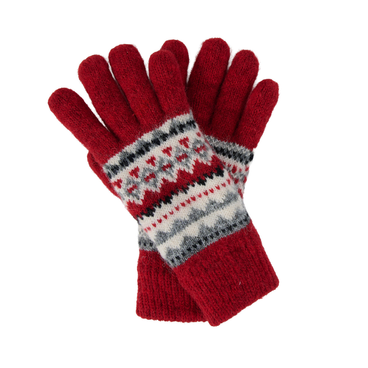 Winter Glove Aspen Fair Isle Sweater Knit