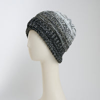 Winter Hat Crochet Knit Beanie Ombre Hadley