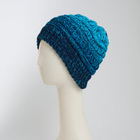 Winter Hat Crochet Knit Beanie Ombre Hadley