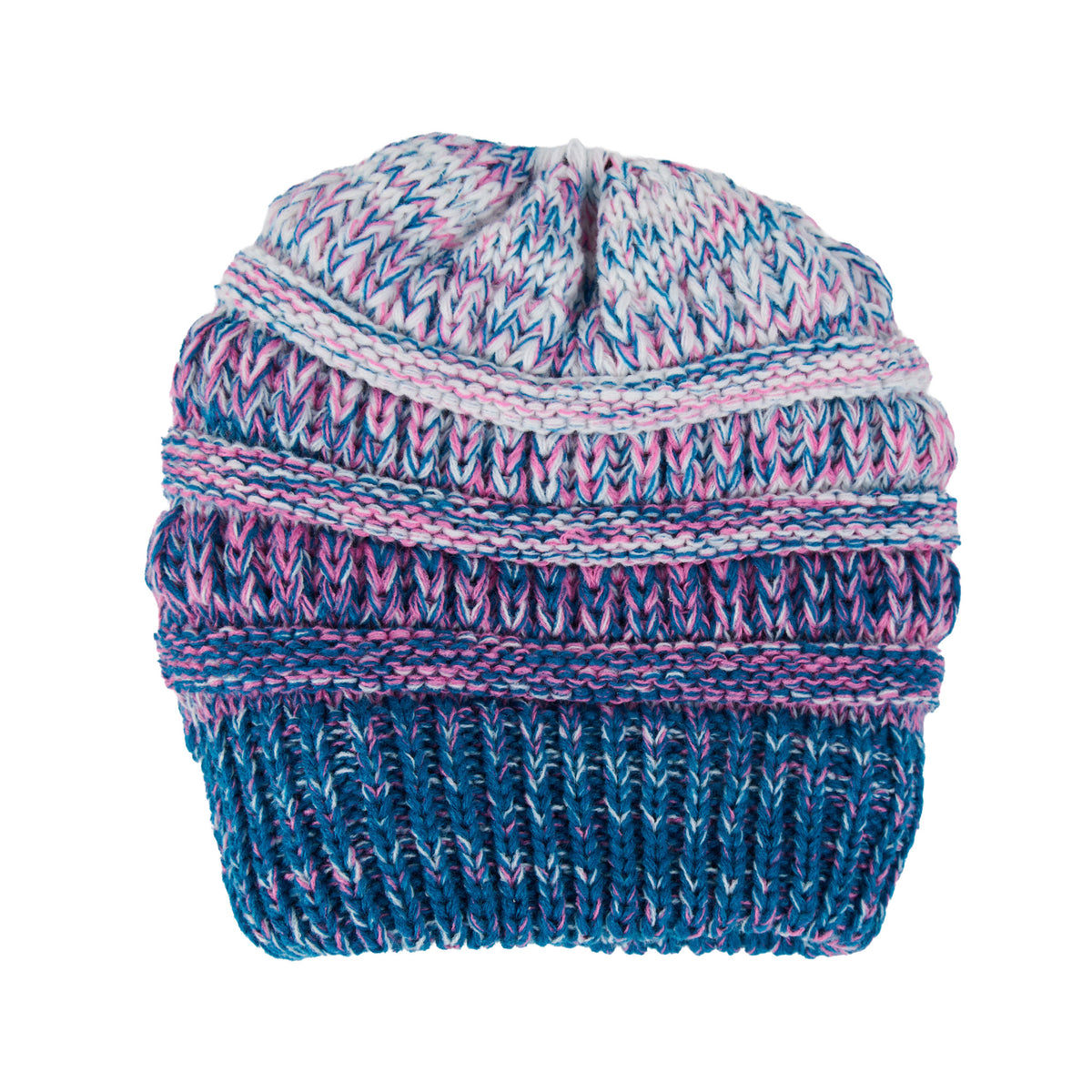 Winter Hat Crochet Knit Beanie Ombre Hadley