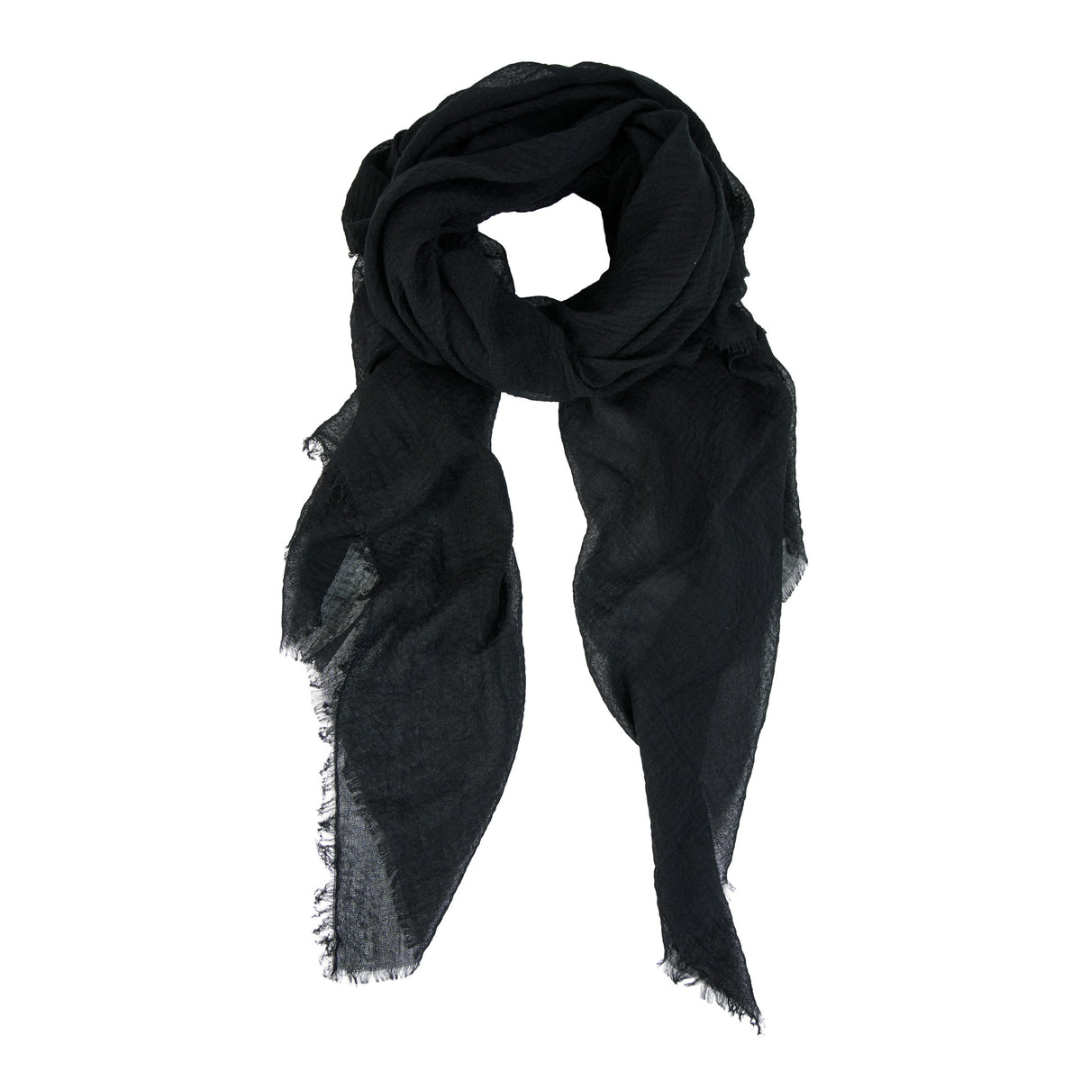 Lightweight Scarf Fashion Raw Edge Jaymes Wrap