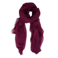 Lightweight Scarf Fashion Raw Edge Jaymes Wrap