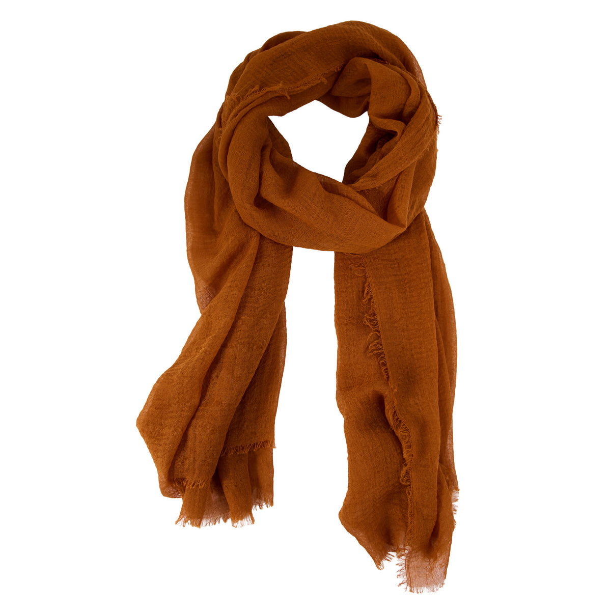 Lightweight Scarf Fashion Raw Edge Jaymes Wrap