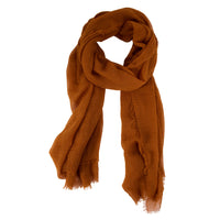 Lightweight Scarf Fashion Raw Edge Jaymes Wrap