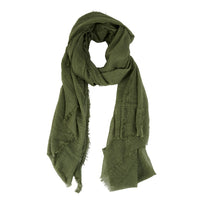 Lightweight Scarf Fashion Raw Edge Jaymes Wrap
