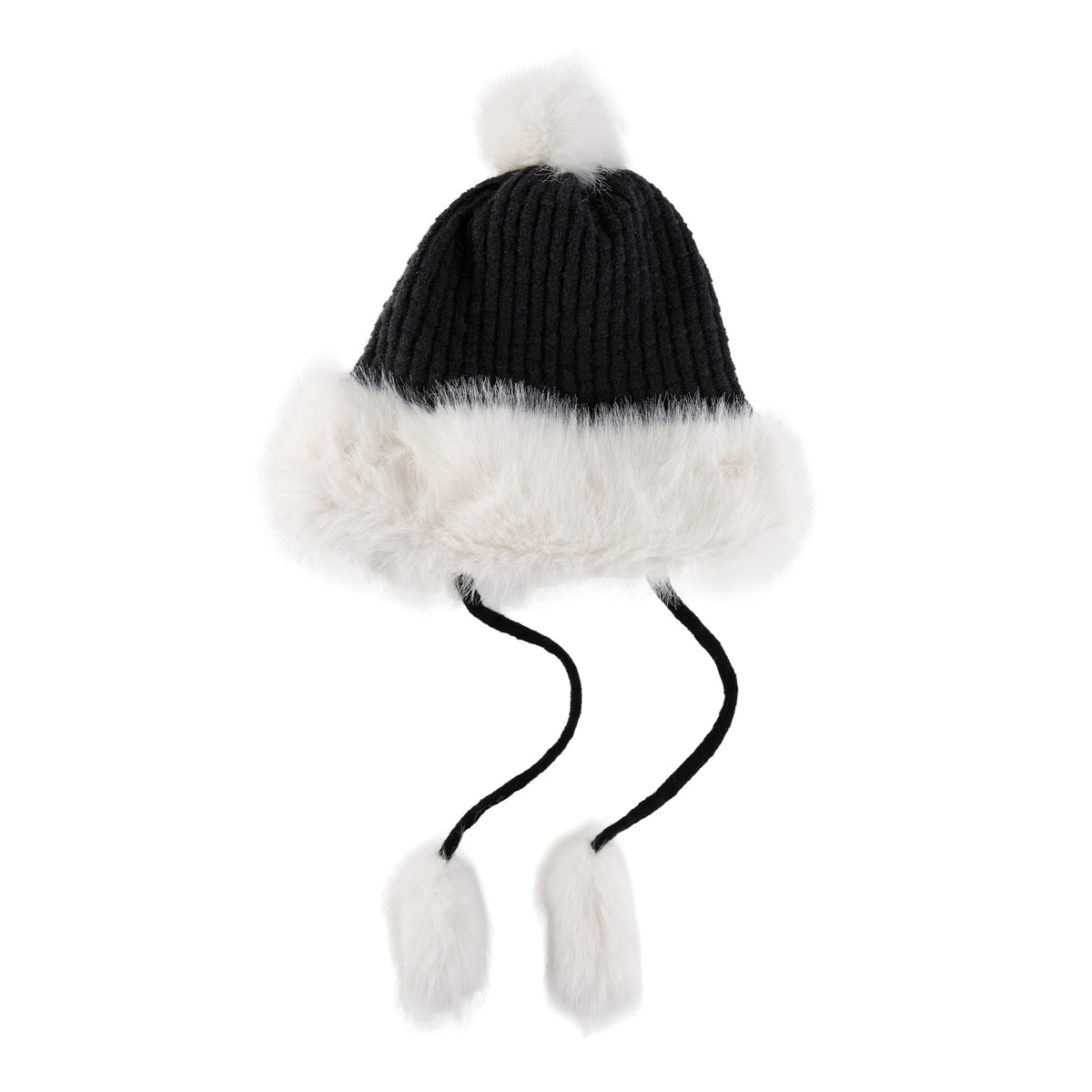 Winter Hat Assortment Faux Fur Pom & Tassel Natalie