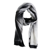Ombre Scarf Fashion Lightweight Fringe Raw Edge Elison Wrap