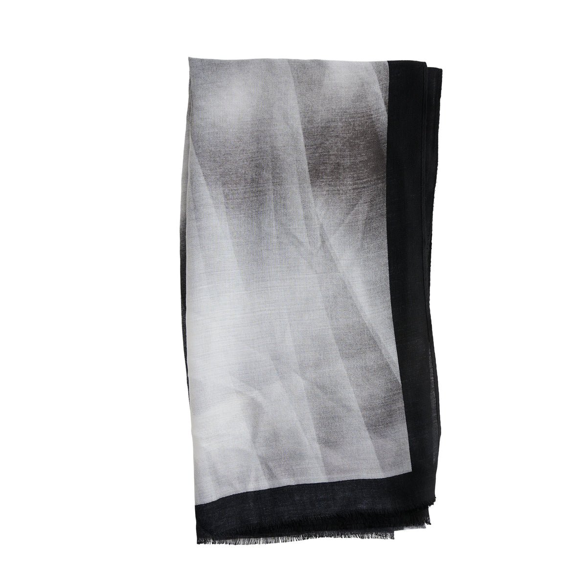 Ombre Scarf Fashion Lightweight Fringe Raw Edge Elison Wrap