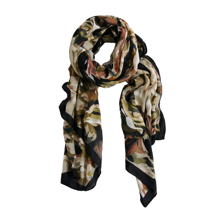 Rose Scarf Lightweight Floral Celina Wrap