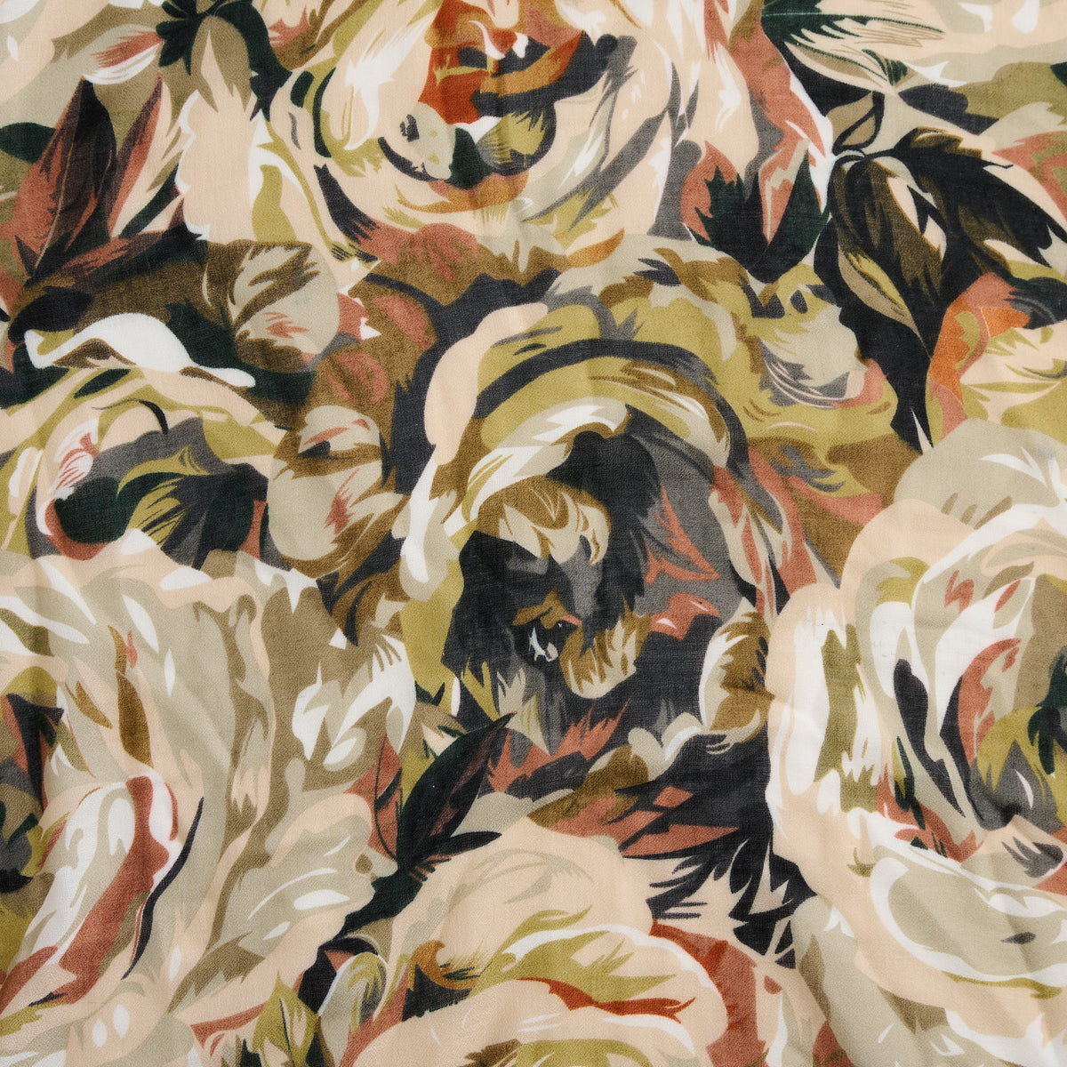 Rose Scarf Lightweight Floral Celina Wrap