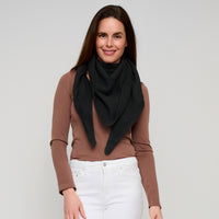 Open Wrap Shawl Jules Fashion Scarf with Loop