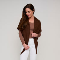 Open Wrap Shawl Jules Fashion Scarf with Loop
