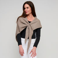 Open Wrap Shawl Jules Fashion Scarf with Loop