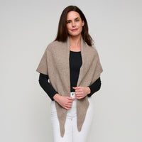 Open Wrap Shawl Jules Fashion Scarf with Loop
