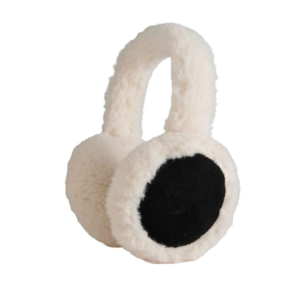 Winter Earmuff Sherpa Lined Faux Suede Riley