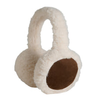 Winter Earmuff Sherpa Lined Faux Suede Riley