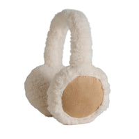 Winter Earmuff Sherpa Lined Faux Suede Riley