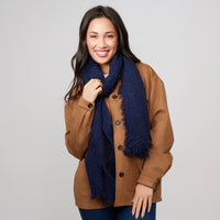 Fashion Scarf Lightweight Fringe Asher Wrap
