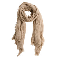 Fashion Scarf Lightweight Fringe Asher Wrap