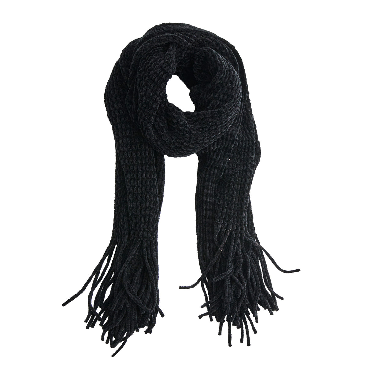 Chenille Fringe Scarf Charli Winter Wrap