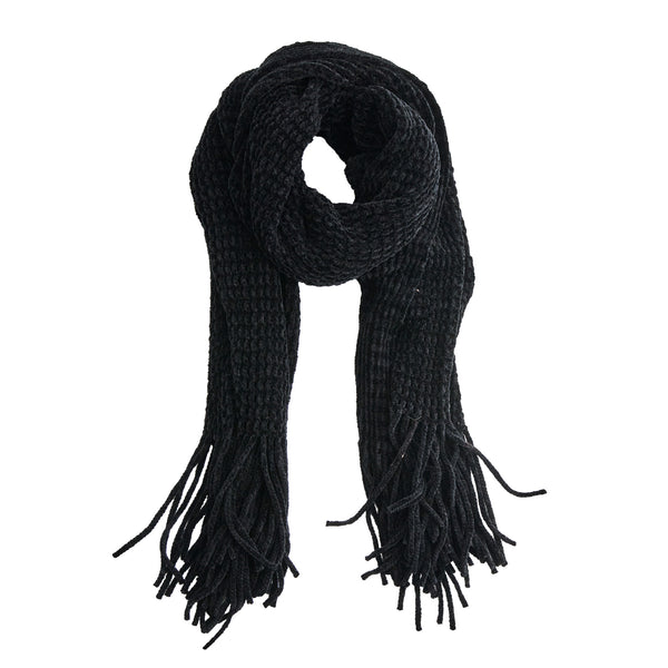 Chenille Fringe Scarf Charli Winter Wrap