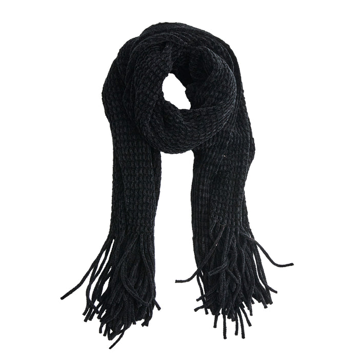 Chenille Fringe Scarf Charli Winter Wrap