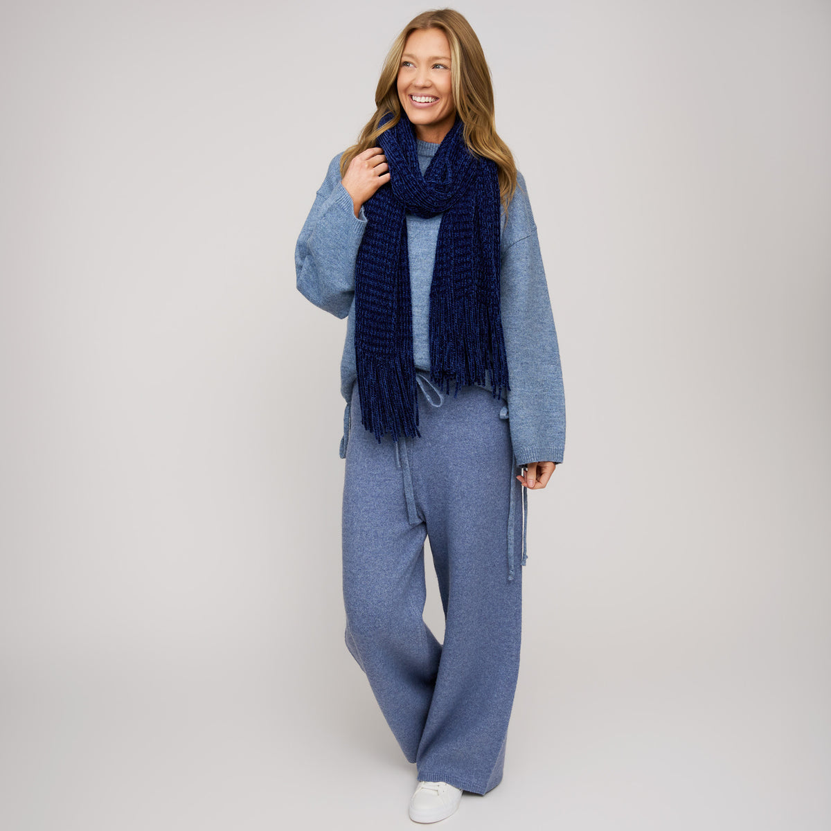 Chenille Fringe Scarf Charli Winter Wrap