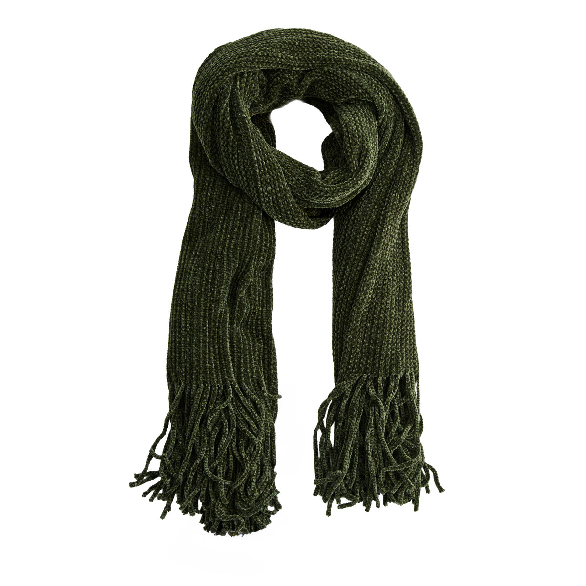 Chenille Fringe Scarf Charli Winter Wrap