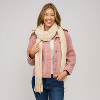 Chenille Fringe Scarf Charli Winter Wrap